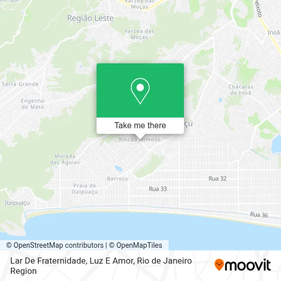 Lar De Fraternidade, Luz E Amor map