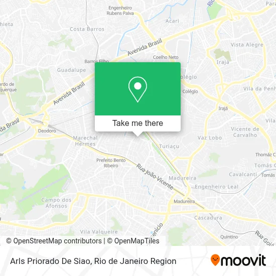 Arls Priorado De Siao map