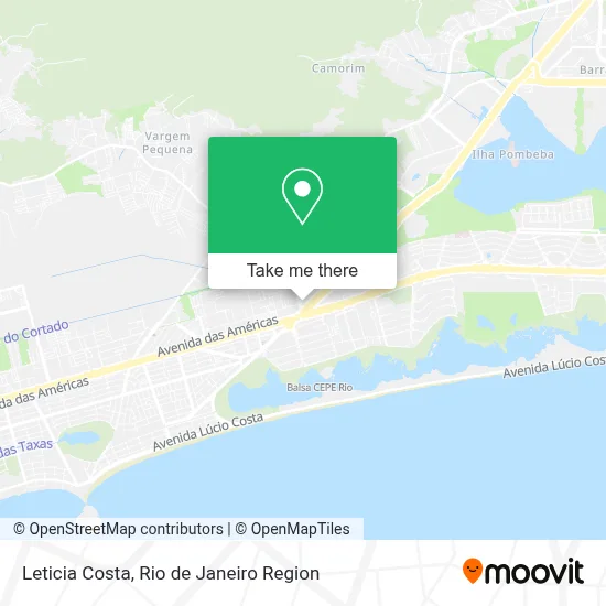 Leticia Costa map