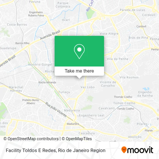 Facility Toldos E Redes map