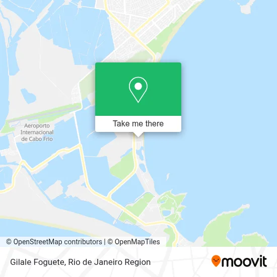 Gilale Foguete map