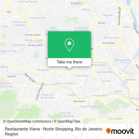 Restaurante Viena - Norte Shopping map
