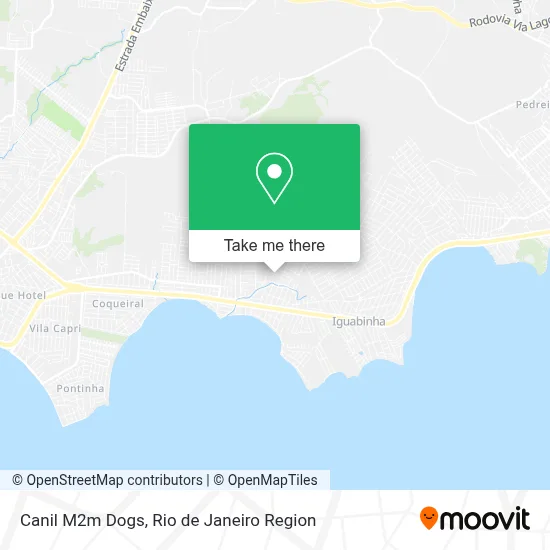 Canil M2m Dogs map