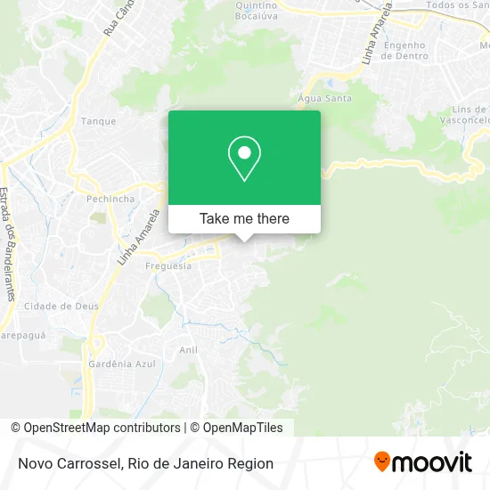 Novo Carrossel map