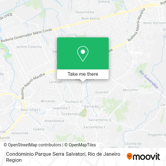 Condomínio Parque Serra Salvatori map