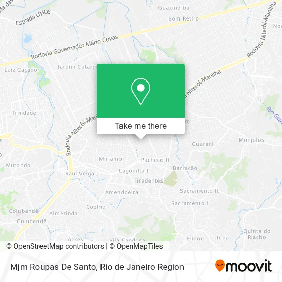 Mjm Roupas De Santo map