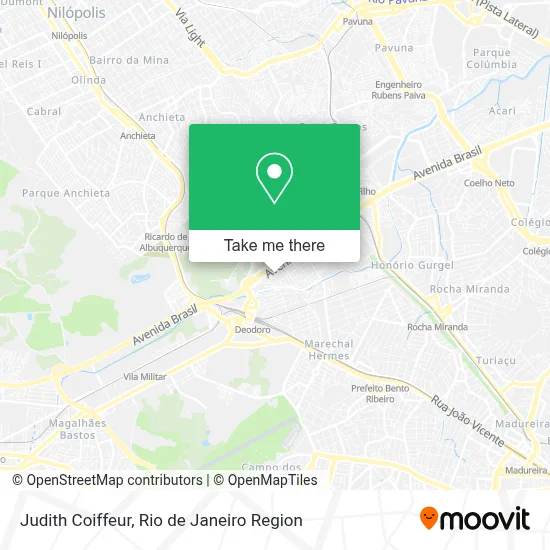 Judith Coiffeur map