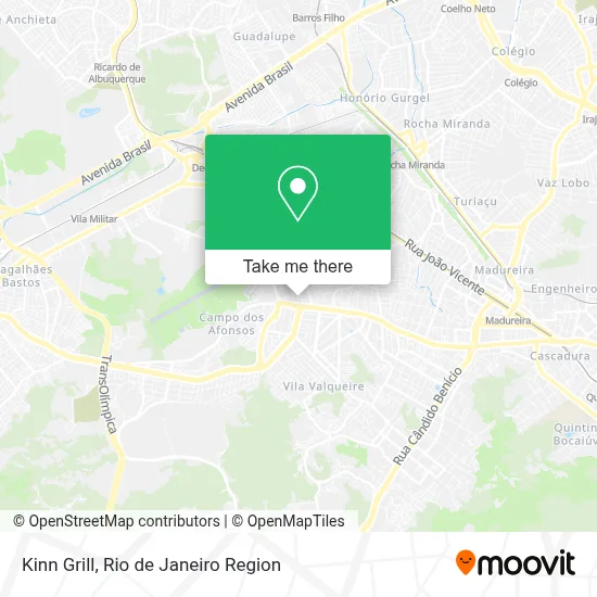 Kinn Grill map