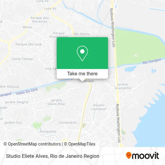 Studio Eliete Alves map
