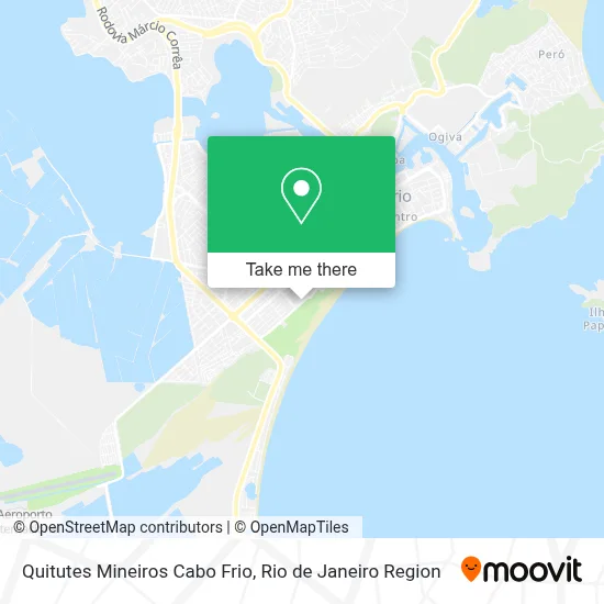 Quitutes Mineiros Cabo Frio map