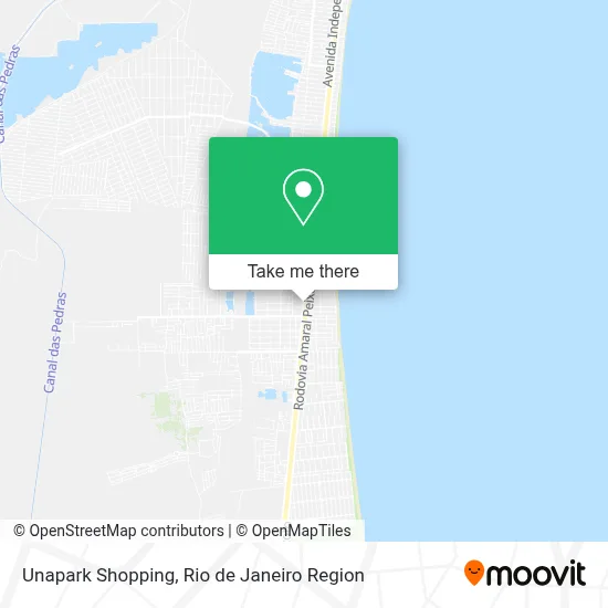 Unapark Shopping map