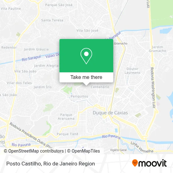 Posto Castilho map
