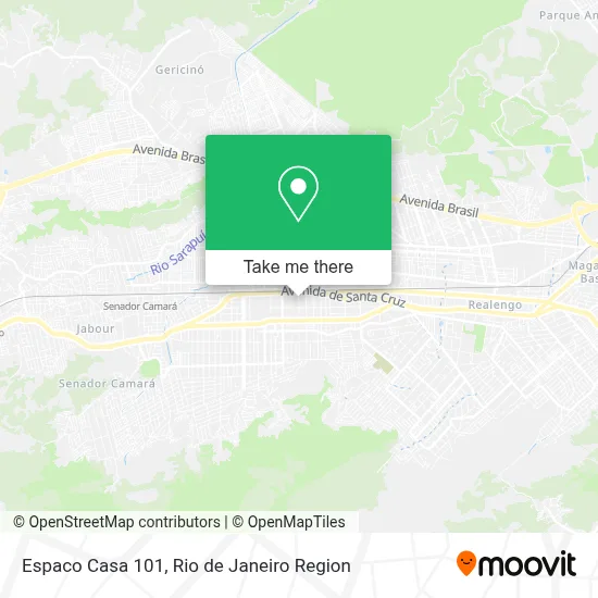 Espaco Casa 101 map