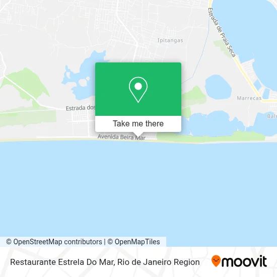Restaurante Estrela Do Mar map
