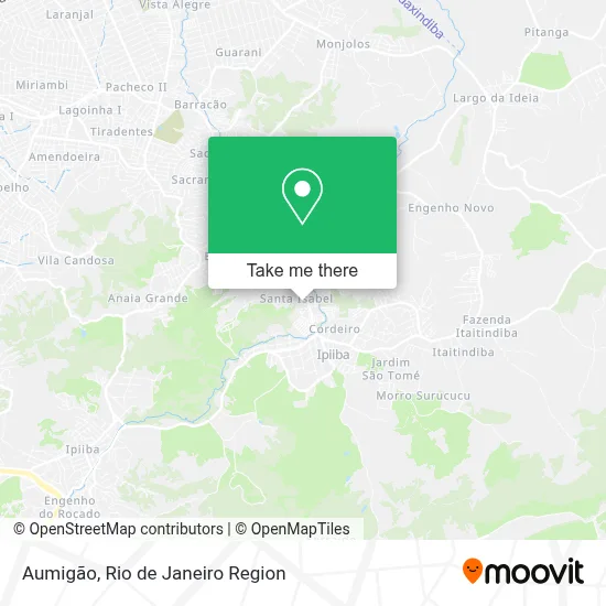 Aumigão map