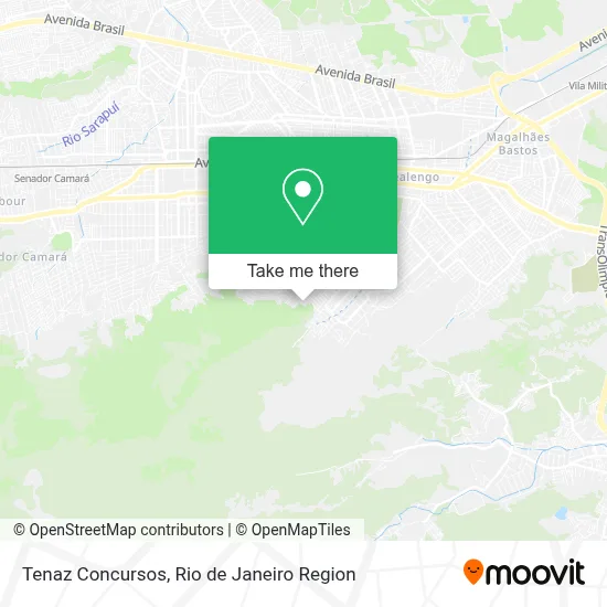 Tenaz Concursos map