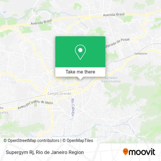 Supergym Rj map