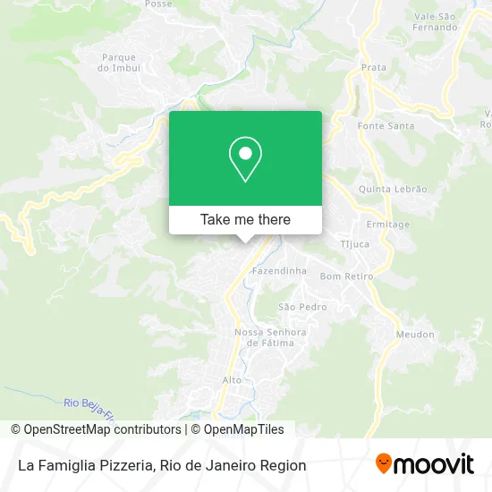 La Famiglia Pizzeria map
