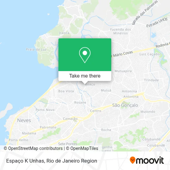 Espaço K Unhas map