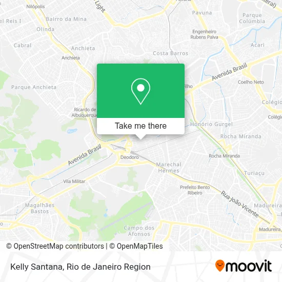 Kelly Santana map