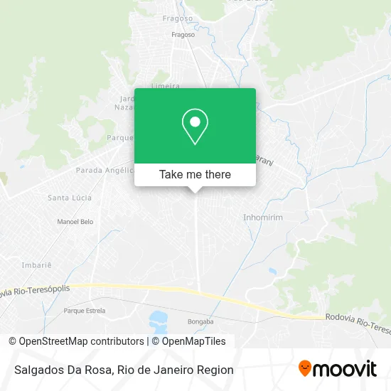 Salgados Da Rosa map