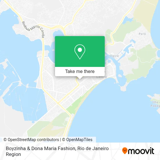 Boyzinha & Dona Maria Fashion map