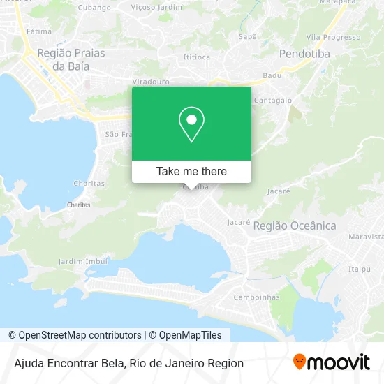 Ajuda Encontrar Bela map