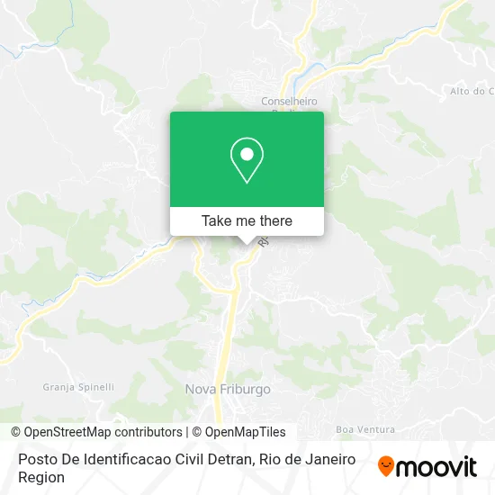 Posto De Identificacao Civil Detran map