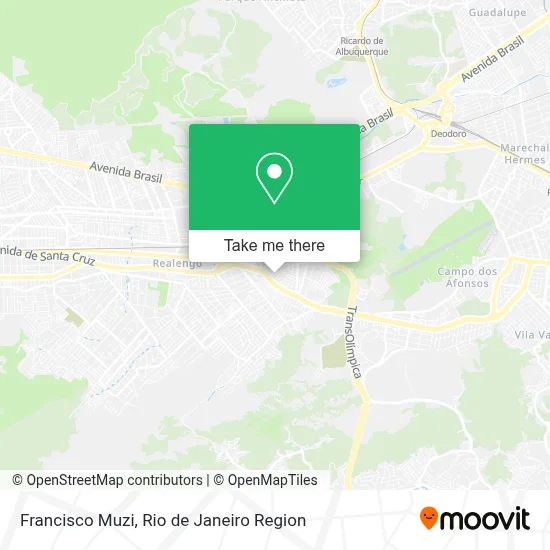 Francisco Muzi map