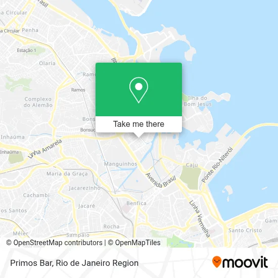 Primos Bar map