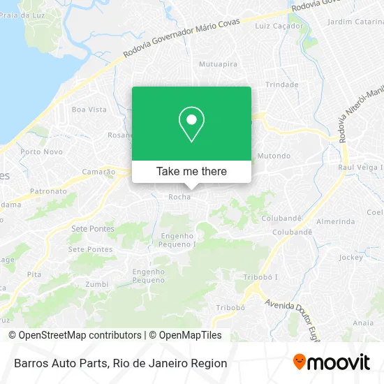 Barros Auto Parts map