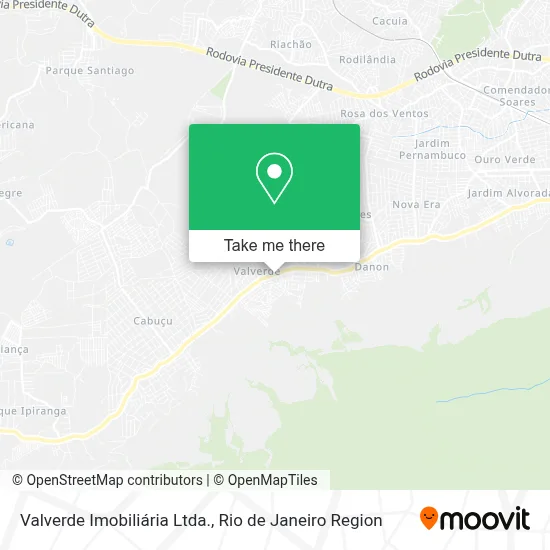 Valverde Imobiliária Ltda. map