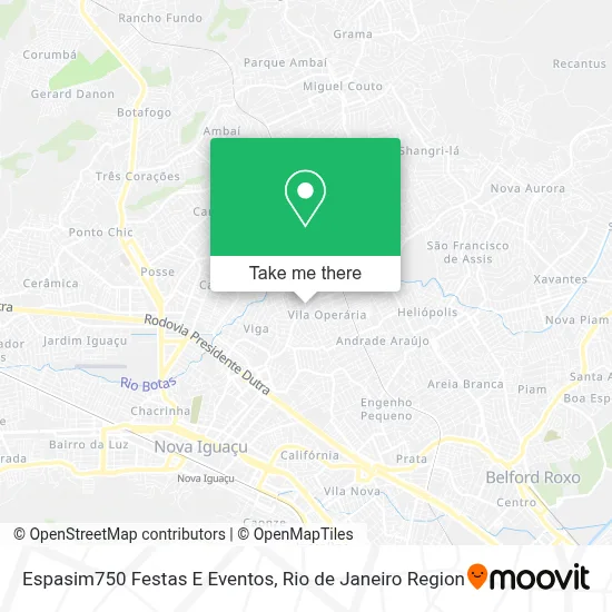 Espasim750 Festas E Eventos map