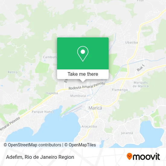 Adefim map