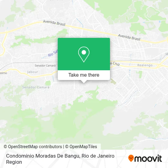 Condomínio Moradas De Bangu map
