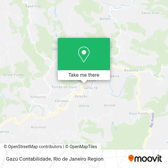 Gazú Contabilidade map