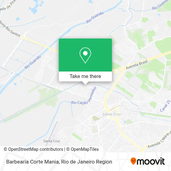 Barbearia Corte Mania map