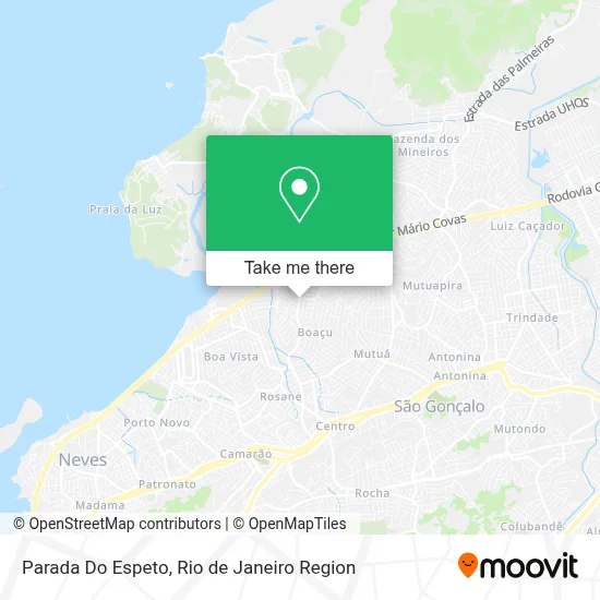 Parada Do Espeto map