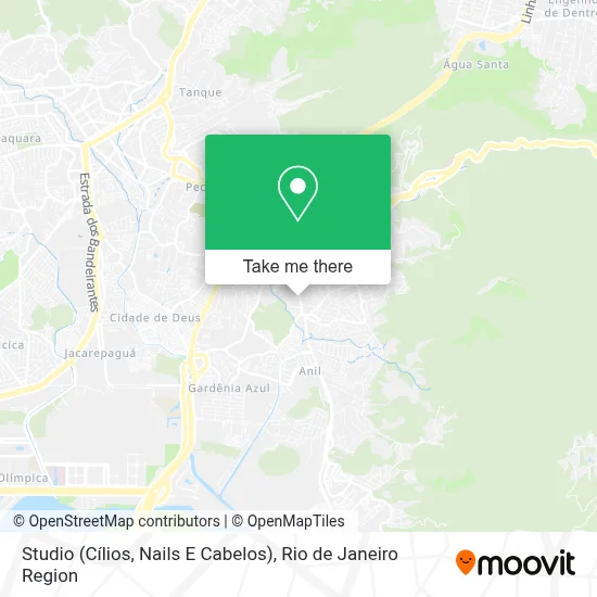 Studio (Cílios, Nails E Cabelos) map