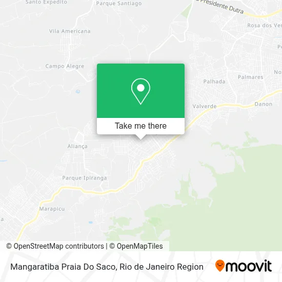 Mangaratiba Praia Do Saco map