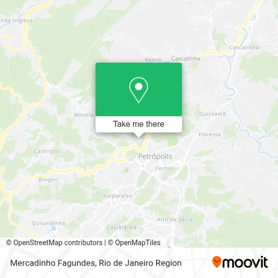 Mercadinho Fagundes map
