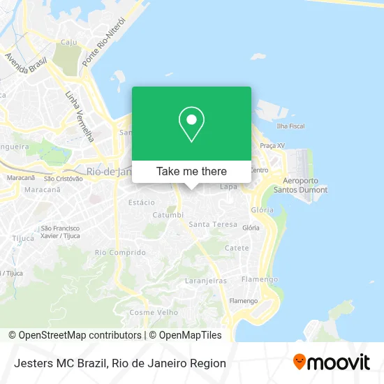 Jesters MC Brazil map