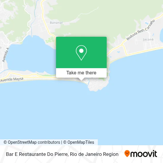 Bar E Restaurante Do Pierre map
