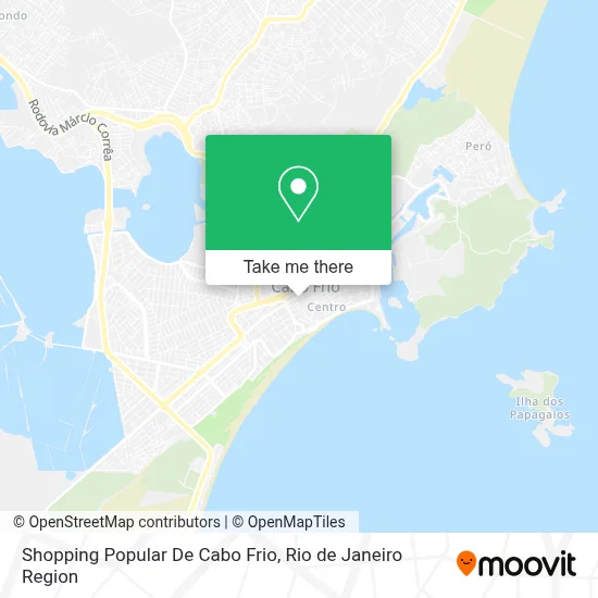 Shopping Popular De Cabo Frio map