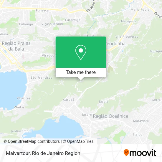 Malvartour map