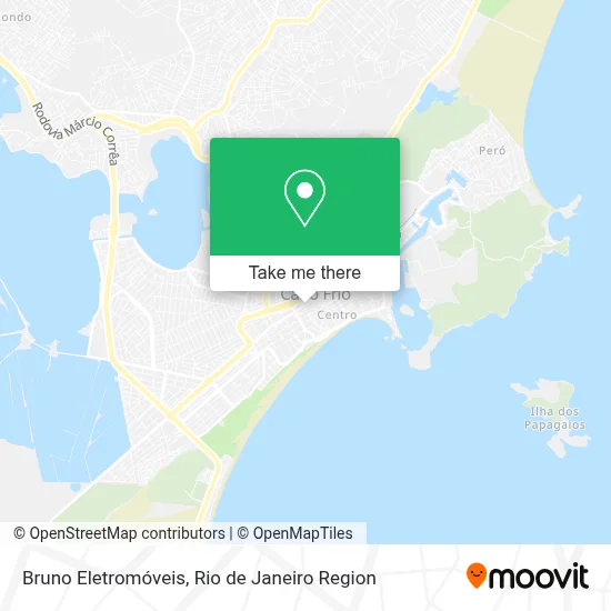 Bruno Eletromóveis map