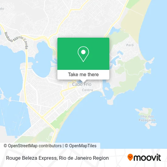 Rouge Beleza Express map