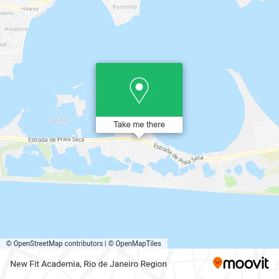 New Fit Academia map
