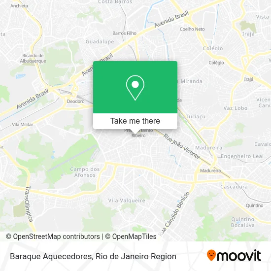 Baraque Aquecedores map