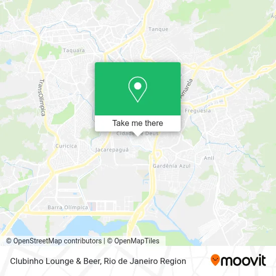 Clubinho Lounge & Beer map
